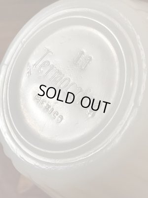 Termocrisaのフラワー柄の70〜80’sヴィンテージミルクガラスカップ