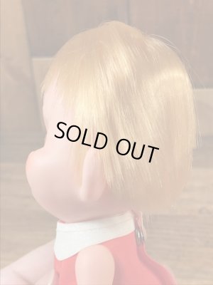 目がコロコロ動く女の子の60年代ビンテージドール