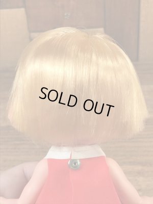 目がコロコロ動く女の子の60年代ビンテージドール