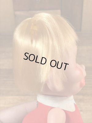 目がコロコロ動く女の子の60年代ビンテージドール