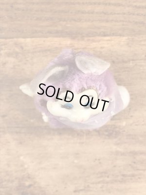 イースターのウサギの80年代ビンテージクリップドール