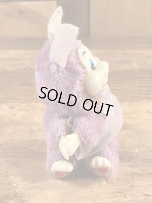 イースターのウサギの80年代ビンテージクリップドール