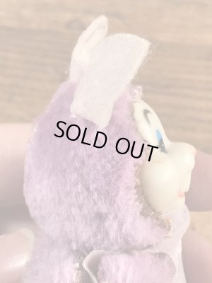 イースターのウサギの80年代ビンテージクリップドール