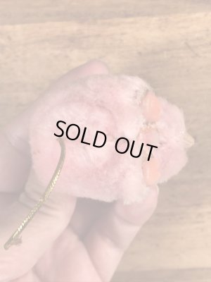 マペットショウのミスピギーに似た豚の80’sヴィンテージクリップドール