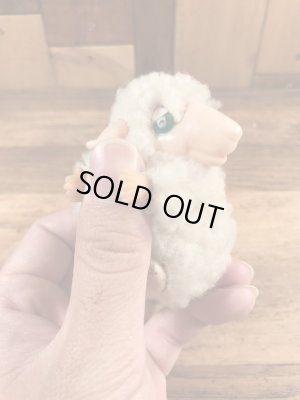 ヒツジの80年代ビンテージクリップ人形