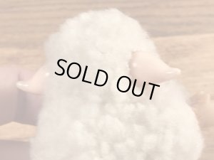 ヒツジの80年代ビンテージクリップ人形