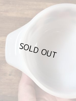 スコットマインツ社製の花柄の60〜70年代ビンテージミニキャセロール