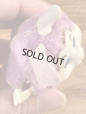 イースターのウサギの80年代ビンテージクリップドール