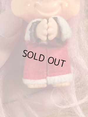 サンタのTrollの80’sヴィンテージクリップドール