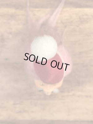 サンタのトロールの80年代ビンテージクリップ人形