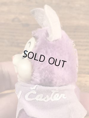 イースターのウサギの80年代ビンテージクリップドール