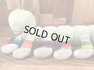 ロッツアレッグスのイモムシの80年代ビンテージ縫いぐるみ