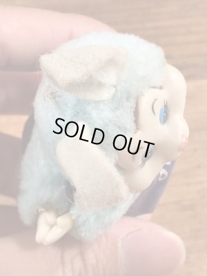 イースターのウサギの80年代ビンテージクリップドール