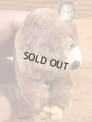 クマの80年代ビンテージクリップ人形