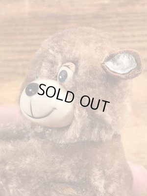 クマの80年代ビンテージクリップ人形