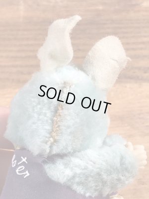 イースターのウサギの80年代ビンテージクリップドール