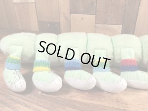 ロッツアレッグスのイモムシの80年代ビンテージ縫いぐるみ