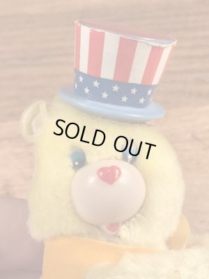 アメリカのクマの80年代ビンテージクリップ人形