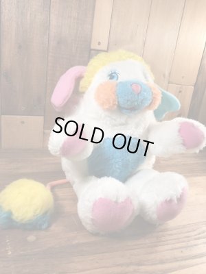 ポップルズのパフボールの80年代ビンテージぬいぐるみ