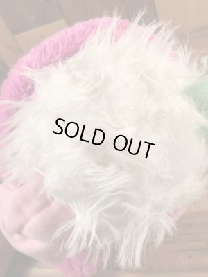 ポップルズのピンクのプライズポップルの80年代ビンテージぬいぐるみ