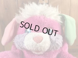 ポップルズのピンクのプライズポップルの80年代ビンテージぬいぐるみ