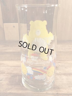 ケアベアのファンシャインベアの80’sヴィンテージグラス