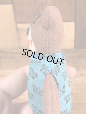 企業キャラクターのシュガーベアのミニぬいぐるみ