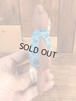 企業キャラクターのシュガーベアのミニぬいぐるみ