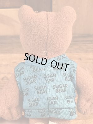 企業キャラクターのシュガーベアの80年代ビンテージミニぬいぐるみ