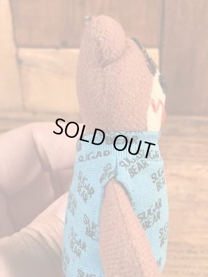 企業キャラクターのシュガーベアのミニぬいぐるみ