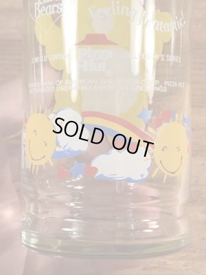 ケアベアのファンシャインベアの80’sヴィンテージグラス