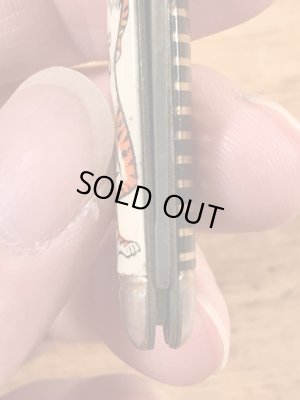 企業キャラクターのエクソンタイガーの50〜60年代ビンテージポケットナイフ