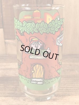 アドバタイジングキャラクターのキーブラーの80’sヴィンテージグラス