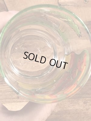 企業キャラクターのキーブラーの80年代ビンテージガラスコップ