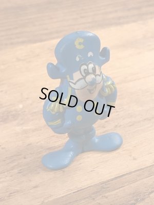 企業キャラクターのキャプテンクランチの80年代ビンテージPVCフィギュア