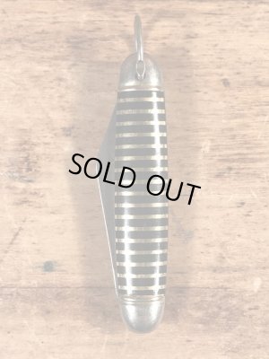 アドバタイジングキャラクターのエクソンタイガーの50〜60’sヴィンテージ折り畳みナイフ