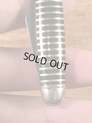 企業キャラクターのエクソンタイガーの50〜60年代ビンテージポケットナイフ