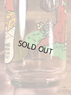 アドバタイジングキャラクターのキーブラーの80’sヴィンテージグラス