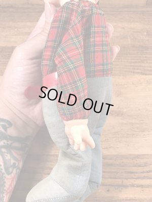 ハウディードゥーディーのラバー製の70年代ビンテージビーンバッグ人形