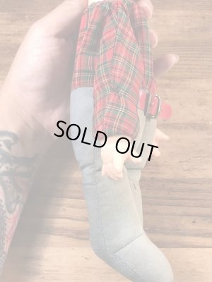 ハウディードゥーディーのラバー製の70年代ビンテージビーンバッグ人形