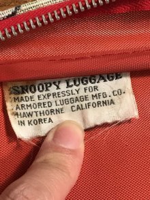 他の写真1: Peanuts Snoopy Suitcase　スヌーピー　ビンテージ　スーツケース　手持ち鞄　70年代