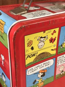他の写真2: Thermos Peanuts Gang Snoopy Metal Lunch Box　スヌーピー　ビンテージ　ランチボックス　ピーナッツギャング　70年代
