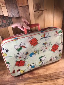 他の写真3: Peanuts Snoopy Suitcase　スヌーピー　ビンテージ　スーツケース　手持ち鞄　70年代
