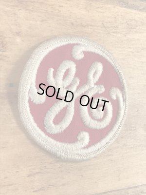 ゼネラルエレクトリックの“GE”の70年代ビンテージワッペン
