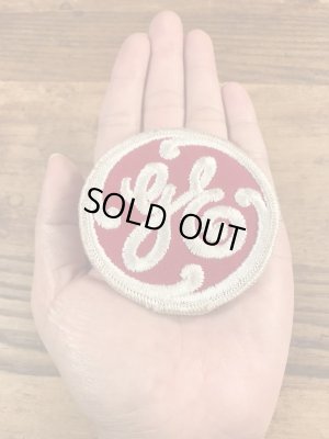 ゼネラルエレクトリックの“GE”の70年代ビンテージワッペン