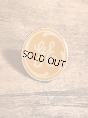 ゼネラルエレクトリックの“GE”の80年代ビンテージピンバッジ