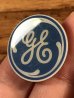 ゼネラルエレクトリックの“GE”の80年代ビンテージピンバッジ