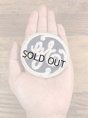 ゼネラルエレクトリックの刺繡の70年代ビンテージワッペン