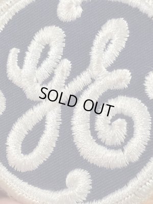 ゼネラルエレクトリックの刺繡の70年代ビンテージワッペン