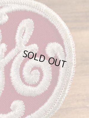 General Electric社の刺繡の70’sヴィンテージパッチ